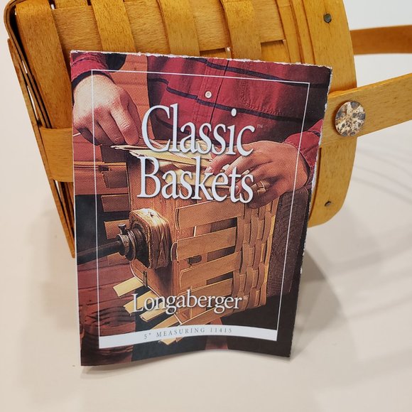 2001 Longaberger 5" Measuring Basket - Picture 2 of 6